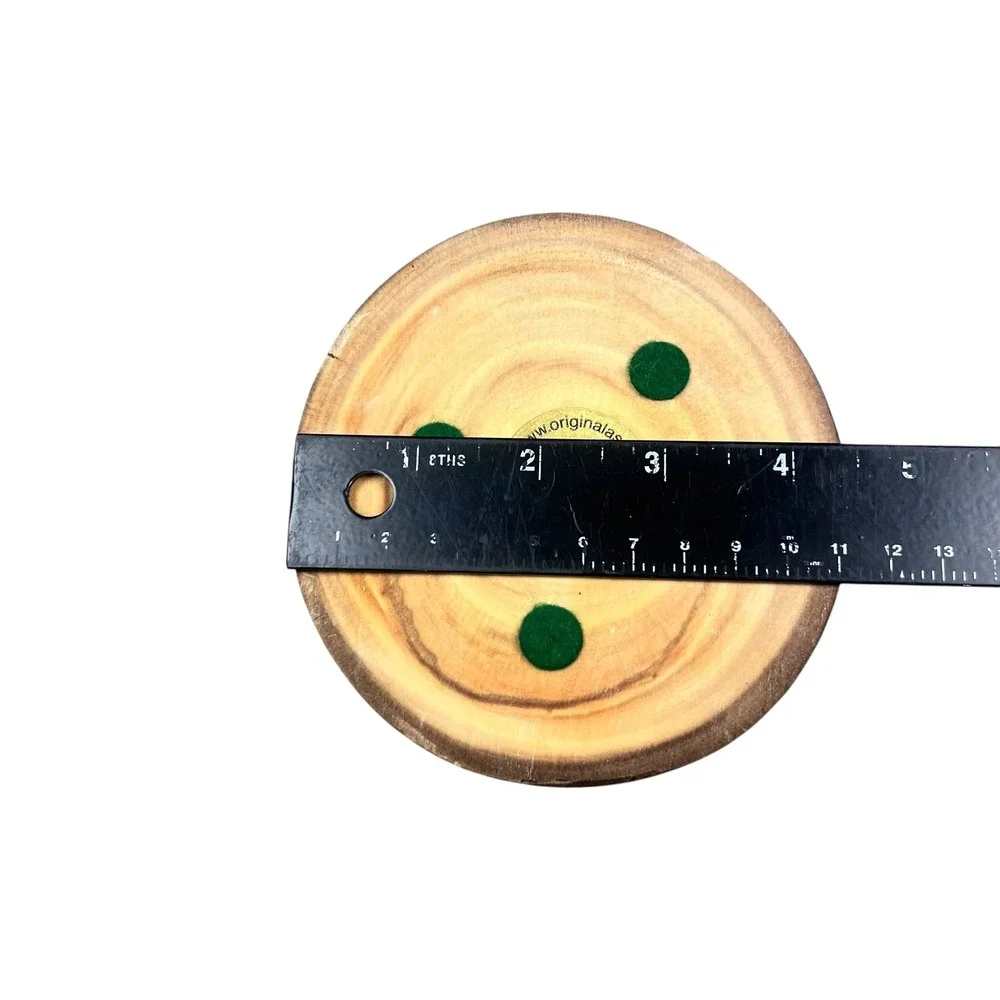 Original Aspen Handmade‎ Wood Candle Holder Rustic Tea Light Votive USA Made